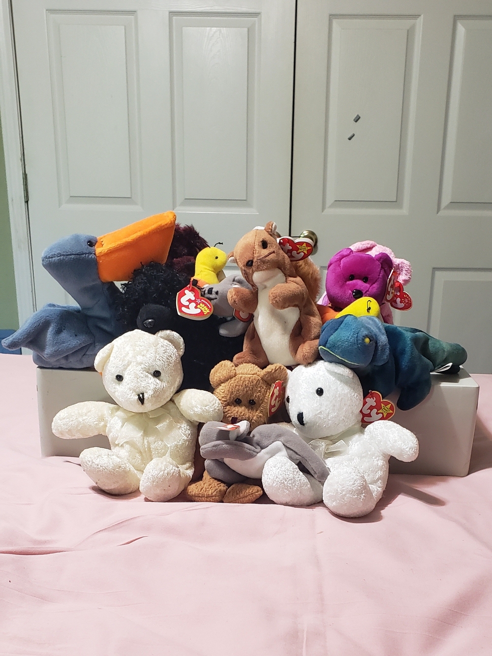 TY Beanie Babies Plush Toy Bundle - Assorted Colors